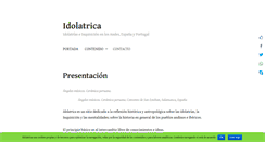 Desktop Screenshot of idolatrica.com